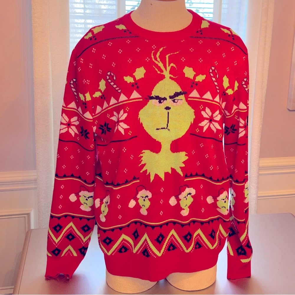 Forever 21 Grinch Ugly Sweater